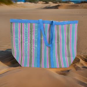 กระเป๋าช้อปปิ้งผ้าไนลอนแบบมีซิปใช้ซ้ำได้เป็นมิตรกับสิ่งแวดล้อมกระเป๋าใส่เครื่องสำอางสำหรับเดินทาง - Product Image 2