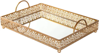 Luxuriöser Multifunktionaler Eisengeflecht-Eierkorb mit Griff, Leerer Geschenkkorb, Romantisches Blumendesign, Nobole Indien Export