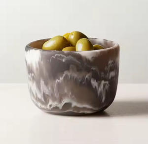 Bol de service en résine Ustensiles de cuisine pour la maison Restaurant Design classique Bol en résine de couleur blanc cassé Prix bon marché par Decor impex - Product Image 6