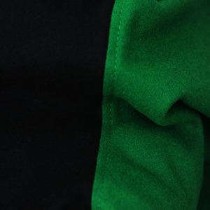 Veste de baseball unisexe vintage rétro, style varsity, avec logo personnalisé brodé sur le devant, col montant, style américain - Product Image 3