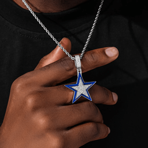 Pendentif Hip Hop personnalisé en alliage plaqué or avec diamants, style urbain et bling-bling - Product Image 5