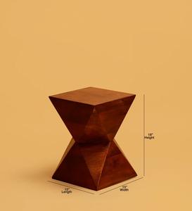 Modern Lightweight Freestanding Concrete End <b>Table</b> Hot <b>Sale</b> Natural Wood Nightstand <b>for</b> Bedroom Living Room Home Furniture - Product Image 6