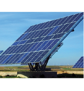 Seguidor Solar de Eje Único, Configuración 2P con Base Balastada para Instalación Comercial en Techos Planos - Product Image 2