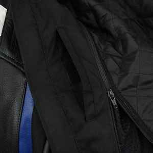 Veste de moto en cuir de vache véritable sur mesure pour homme, vente chaude, vêtements de protection pour motard professionnel, vente en gros - Product Image 5