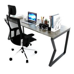 Mconcept HBMC033 <b>Computer</b> <b>Desk</b> 180x70cm Rubberwood with Iron Legs - Product Image 2