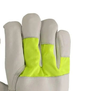 Guantes de Seguridad Industriales, Guantes de Trabajo de Cuero de Palma Única para Trabajadores y Operarios - Product Image 2