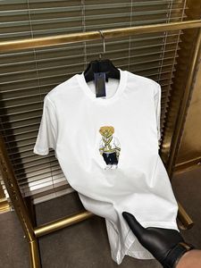 เสื้อยืดผู้ชายไซส์ใหญ่ ผ้าไหม/ผ้าฝ้าย ลายสัตว์ 300 กรัม ป้องกันขนร่วง คอกลม แขนสั้น สวมใส่สบาย ระบายอากาศดี เป็นมิตรกับสิ่งแวดล้อม รับผลิตแบบ OEM ODM - Product Image 4