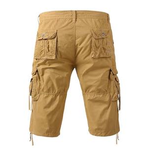 กางเกงขาสั้นสำหรับผู้ชายกางเกงขาสั้นคาร์โก้สไตล์สตรีทแวร์มีกระเป๋าหลายแบบผ้าระบายอากาศได้ดีสวมใส่สบายสำหรับการใช้งานทั่วไปในชีวิตประจำวัน - Product Image 5