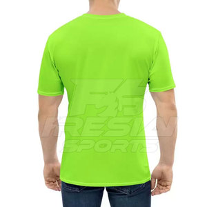 เสื้อเชิ้ตดิจิตอลซับลิเมชั่นสำหรับผู้ชาย พิมพ์ลายทั่วตัว แขนสั้น คอกลม วัสดุแห้งเร็ว เสื้อผ้าสำหรับการแข่งขันทีมกีฬา - Product Image 3
