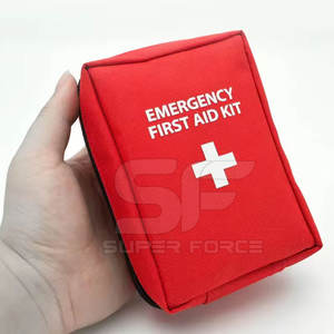 Bolsa de botiquín de primeros auxilios médicos con múltiples compartimentos para una fácil organización Bolsa de botiquín de primeros auxilios médica pequeña - Product Image 1