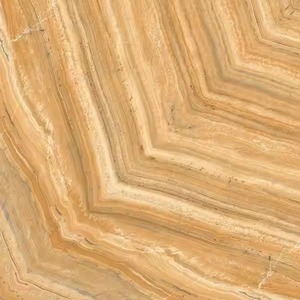 Baldosa de porcelana de alto brillo con aspecto de mármol líquido Royal de la marca Vistaar, diseño Bookmatch para pared 600x600mm - Product Image 3