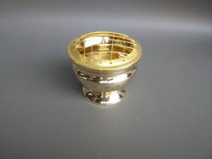 Porte-encens réglable en laiton, design moderne - Product Image 4