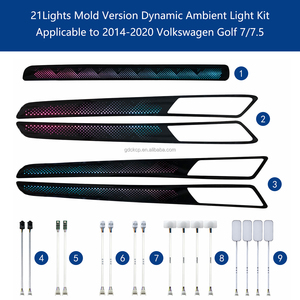 <span class=keywords><strong>Kit</strong></span> de Lumière Ambiante Symphonie Dynamique <span class=keywords><strong>Ciel</strong></span> <span class=keywords><strong>Étoilé</strong></span> pour Volkswagen Golf 7/7.5 (2014-2020) - Product Image 2