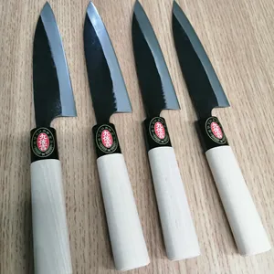 Couteau de cuisine japonais pas cher Super Original japonais Aogami Ajikiri couteau fabriqué au Japon