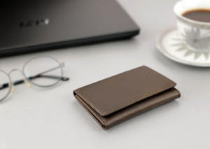 Cartera de cuero genuino para hombre y mujer - Product Image 2