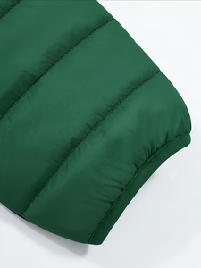<b>Women</b> High Quality Outdoor <b>Lightweight</b> Puffer <b>Jacket</b> Full Zip <b>Hooded</b> Warm Winter Quilted Breathable Polyester/Cotton Outerwear - Product Image 5