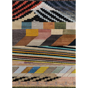 Tapis de prière Baishno Mata Ki Sidhiyan de style Kilim - Product Image 1