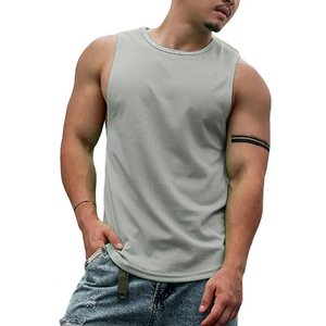 Débardeurs pour hommes Meilleure qualité Logo personnalisé Vente en gros Respirant Gym Workout Hommes Débardeur Active Wear - Product Image 5