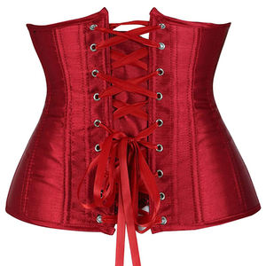 Corsé de satén morado oscuro para moldear el cuerpo, ropa moldeadora, corpiño adelgazante, lencería para mujer, traje de moda Sexy con estilo - Product Image 6