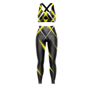Custom Wholesale Tummy Control Yoga <b>Leggings</b> Slim Fitness Yoga Set High Demand <b>Gym</b> Fitness Set Plus Size Yoga <b>Leggings</b> - Product Image 5