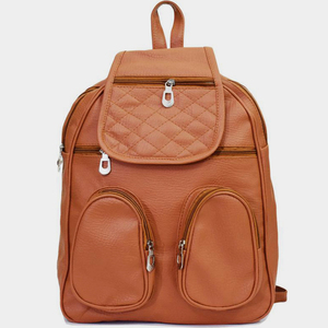 Haute qualité femmes Unique Design Collage sacs en cuir décontracté en plein air filles étude sacs à dos Style pour ordinateur portable en cuir souple fourre-tout sacs - Product Image 2