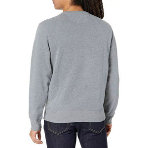 Sudadera unisex de invierno de algodón pesado 100%, jersey de cuello redondo con logotipo personalizado, diseño de bordado sólido, ropa en blanco de diseñador - Product Image 3