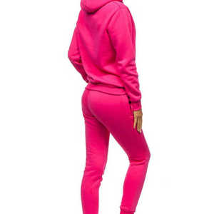 Chándal personalizado de alta calidad para mujer Servicio OEM Ropa deportiva Slim Fit Running Swear Suit Chándal Venta al por mayor Chándal de mujer - Product Image 3