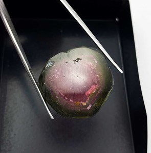 Natural Watermelon <b>Tourmaline</b> Slice Gemstone 24*25 MM 21 CT, Watermelon <b>Tourmaline</b> Gemstone for Jewelry Making - Product Image 6