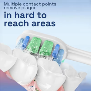 Repuestos de cabezales redondos de cerdas DuPont de EE. UU. con extremos redondeados al 99%, genéricos para recambios eléctricos Oral-B, venta al por mayor, fábrica OEM - Product Image 5