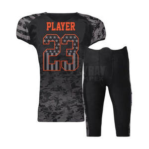 Concevez votre propre uniforme de football américain personnalisé fabriqué dans le meilleur matériel uniforme de football américain - Product Image 2
