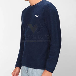 Sudadera informal térmica de alta calidad para hombre, último diseño liso, ropa larga, personalizable, grueso y duradero, suministro al por mayor - Product Image 3