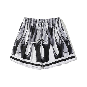 quick dry Summer Mesh <b>Shorts</b> Men Sublimation Dtg Printing Polyester <b>5</b> <b>Inch</b> <b>Inseam</b> Men's Gym Mesh <b>Shorts</b> inflow Custom - Product Image 5