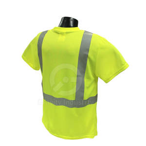 Camisetas de Seguridad de Alta Visibilidad para Hombre, Diseño Nuevo 2025, Transpirables, Personalizables, Tallas Grandes, Alta Calidad - Product Image 2