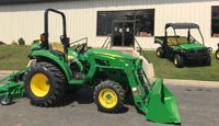 Tracteur John Deere 25hp 3025D d'occasion de 2022 pour une utilisation polyvalente disponible
