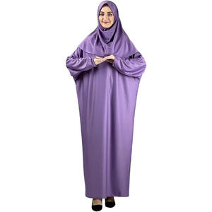 Nouveauté Abaya modeste de style arabe de Dubaï robe musulmane à manches longues pour femmes en taille adulte vêtements islamiques personnalisés pour femmes - Product Image 2