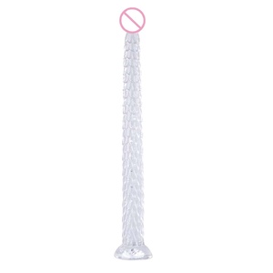 Dildo bokong <span class=keywords><strong>Anal</strong></span> ular Super panjang dengan cangkir isap, mainan seks pelatih <span class=keywords><strong>Anal</strong></span>
