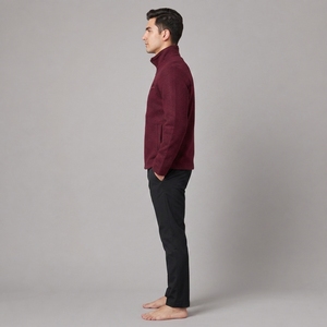 Veste en laine pour homme de haute qualité, conçue avec un tissu doux et chaud, style classique, coupe confortable et construction durable pour - Product Image 2