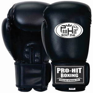 Guantes de boxeo y MMA de cuero PU con logotipo personalizado profesional Unisex, ropa de entrenamiento con empuñaduras de mano, Sparring apto para artes marciales - Product Image 1