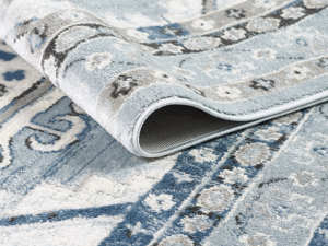 Alfombra Turca de Lujo Hecha a Máquina Palmira 32x35 16 Gris Azul Claro Premium para Sala de Estar del Fabricante de Gaziantep - Product Image 2