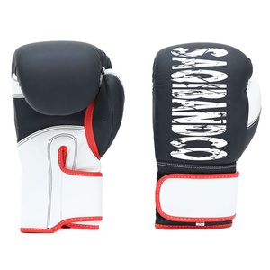 Guantes de boxeo de alta calidad, precio al por mayor, de fábrica, de gama alta, de piel de vaca, guantes de boxeo de piel de microfibra de piel PU - Product Image 5