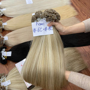 Venta al por mayor 100% extensiones de cabello humano Remy virgen extensiones de cabello liso con muchos colores teñidos por proveedor vietnamita - Product Image 2