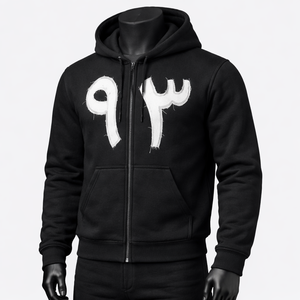 เสื้อฮู้ดซิปพิมพ์ลายตามสั่ง |   เสื้อฮู้ดผ้าฟลีซผสมฝ้ายและโพลีเอสเตอร์ |   เสื้อฮู้ดดี้สตรีทแวร์แบบยูนิเซ็กซ์ OEM ODM - Product Image 1