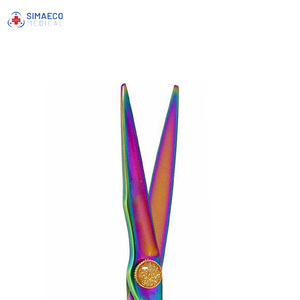 Tijeras adelgazantes de color arcoíris de titanio - Product Image 4