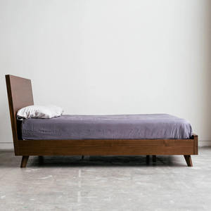 Joey <b>Bedroom</b> Made Of Solid Teak Wood High Quality with built-in storage drawers and classic mid-century Scandinavian design. - Product Image 5
