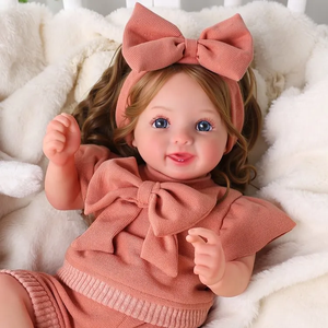Muñecas Bebés Reborn Realistas Babeside, <span class=keywords><strong>Susan</strong></span>, Niña Pequeña de 20 Pulgadas con Ojos Abiertos y Expresión Suave - Product Image 4