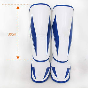 Espinilleras de Boxeo Profesionales para Hombre, Espinilleras de Cuero para Entrenamiento y Combate con Cantidad Mínima de Pedido Baja - Product Image 3