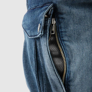 Pantalones Vaqueros Casuales de Alta Calidad para Hombre, Diseño Desgastado Moderno para Ropa Urbana y Motociclismo - Product Image 6