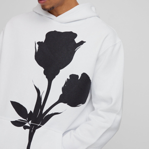 Sweats à capuche imprimés bouffants décontractés de luxe pour hommes Impression numérique avec logo personnalisé Poids lourd 100% coton pour l'hiver - Product Image 4