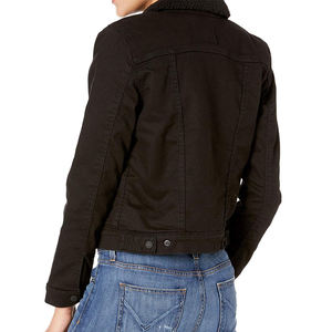 Veste en jean de haute qualité sur mesure pour femmes, design respirant, vêtements à séchage rapide, fabricant de vestes en jean - Product Image 2