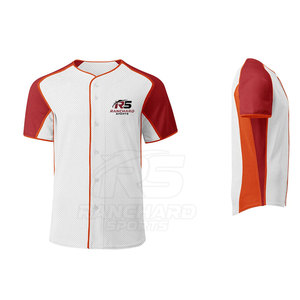 Camiseta de Béisbol con Logotipo Personalizado Más Vendida, Último Diseño, Ropa de Equipo, Gran Oferta, Precio Económico - Product Image 4